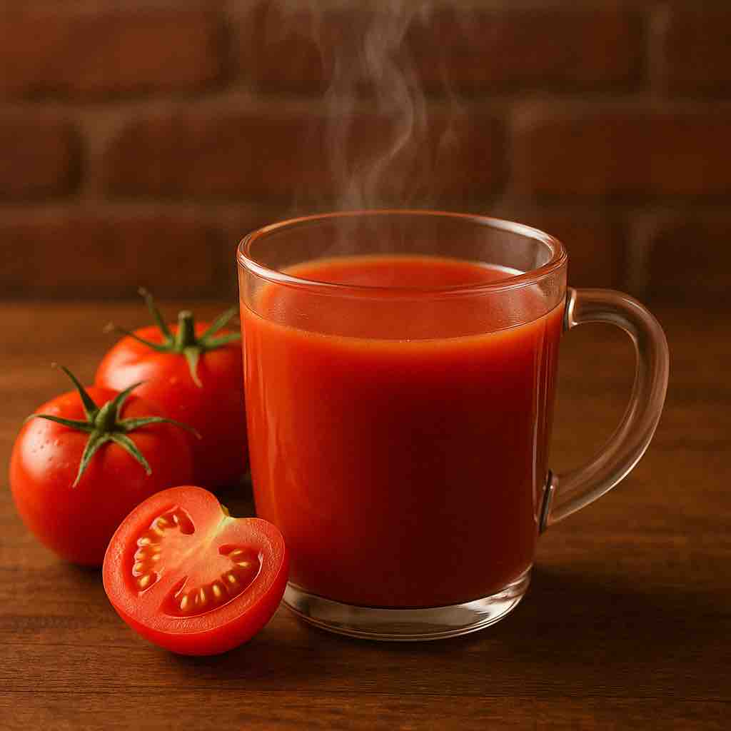 ホットトマトジュースを寝る前に飲むメリット