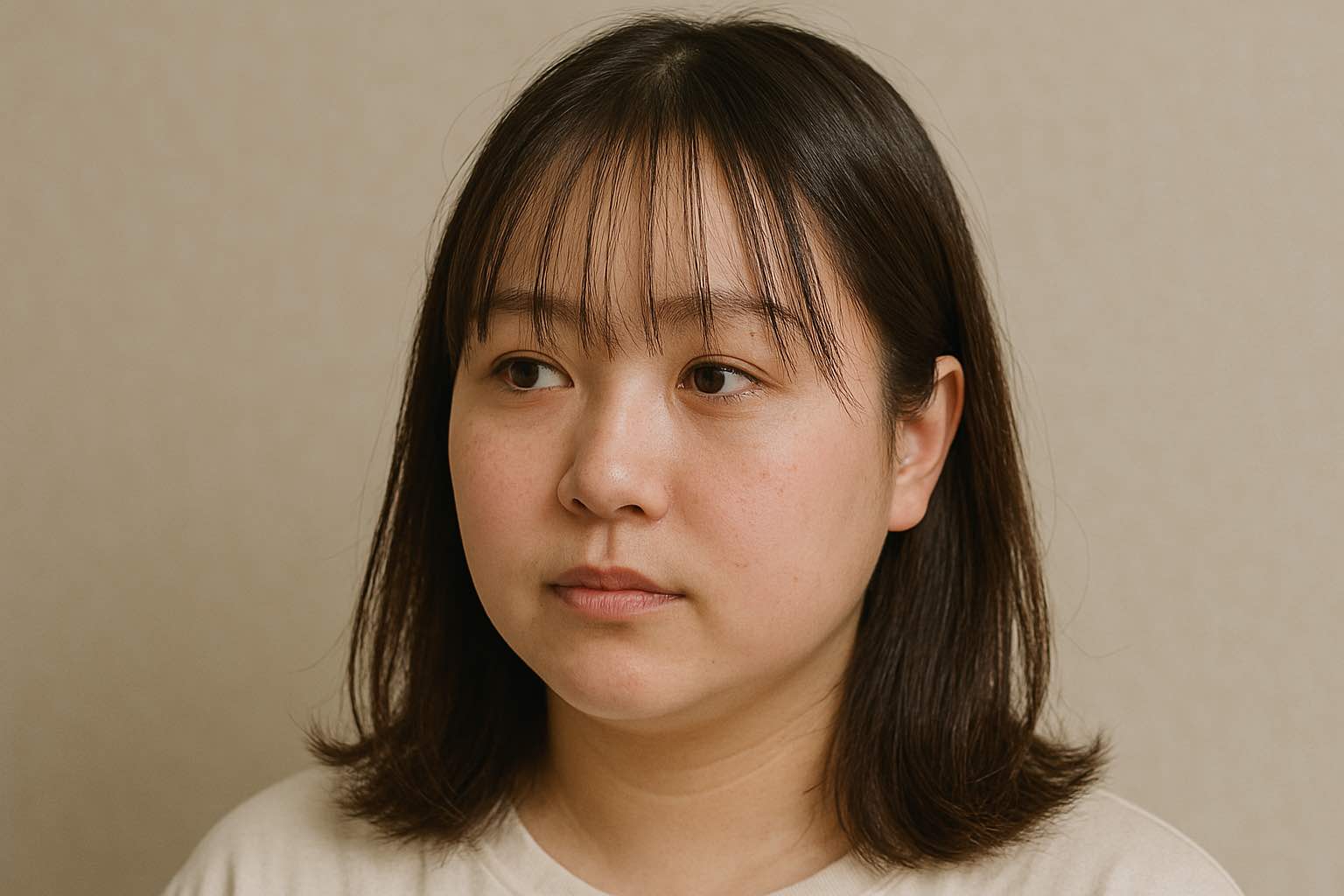 丸顔とシースルーバングの関係!似合わないとお悩みの方へのポイントと注意点